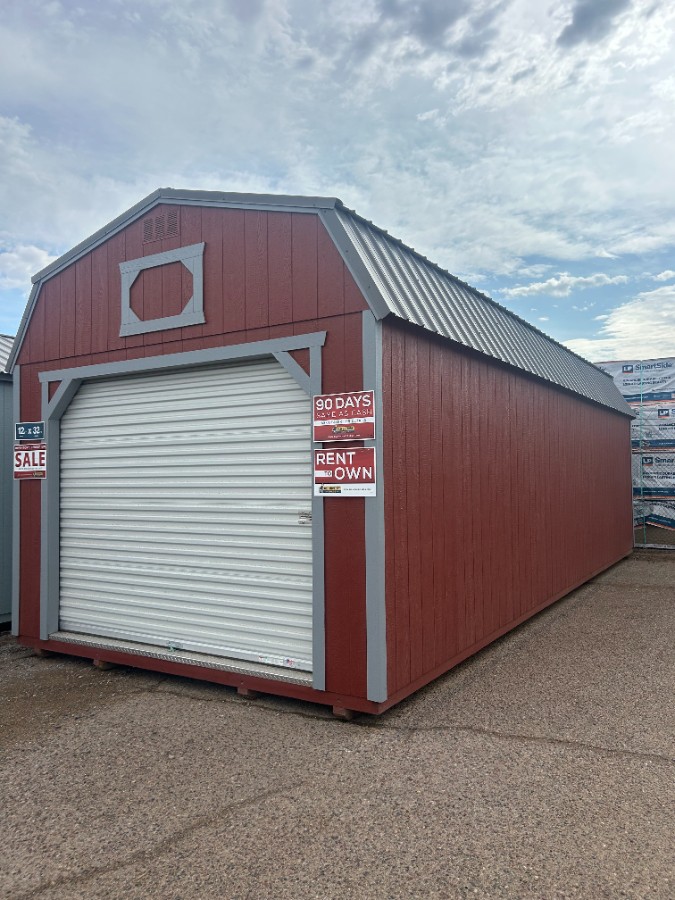 Lofted Barn Garage – 12×32